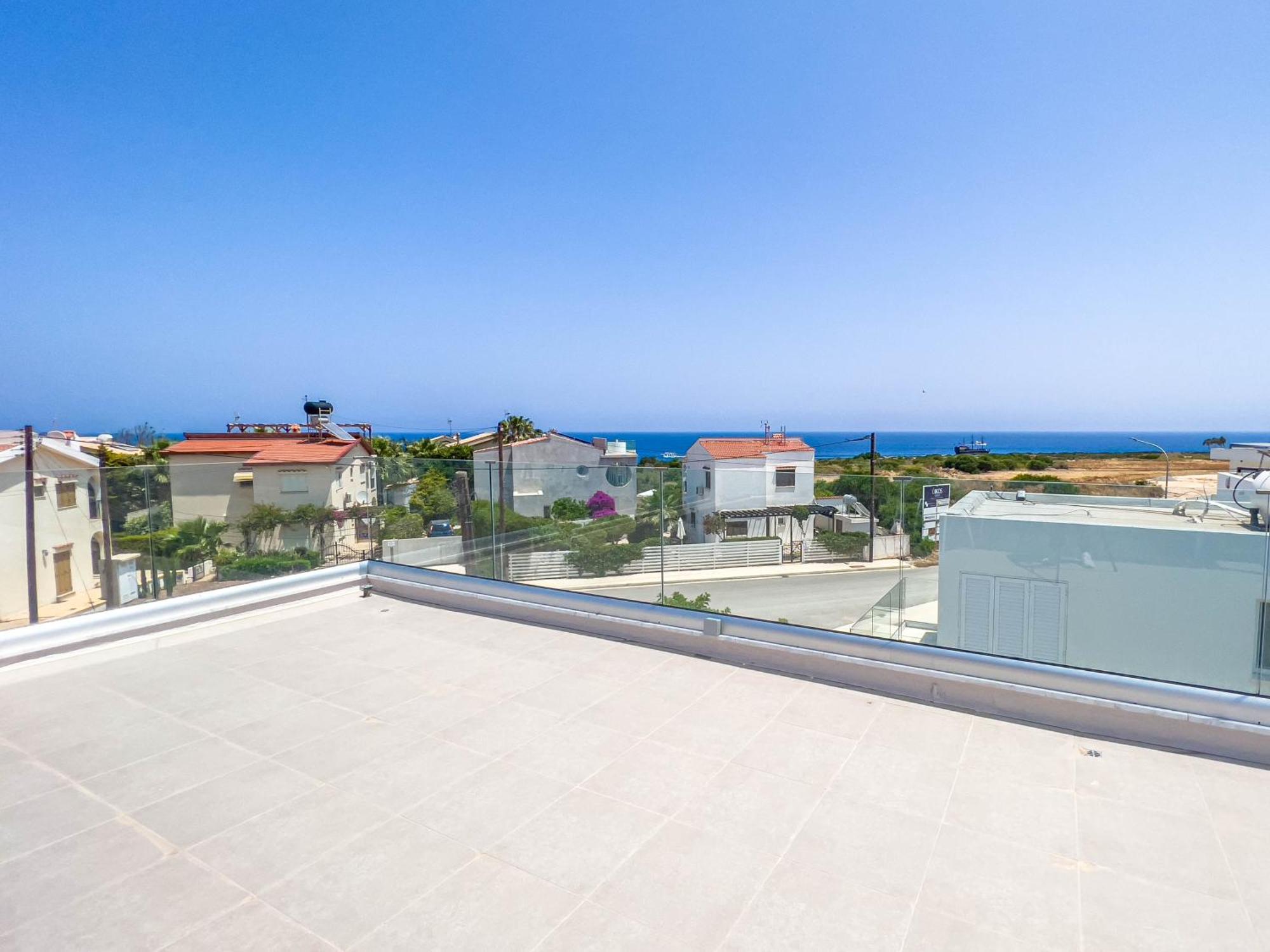 Geo Panoramic Villa +Pool +Game Room +Gym Protaras Exterior foto