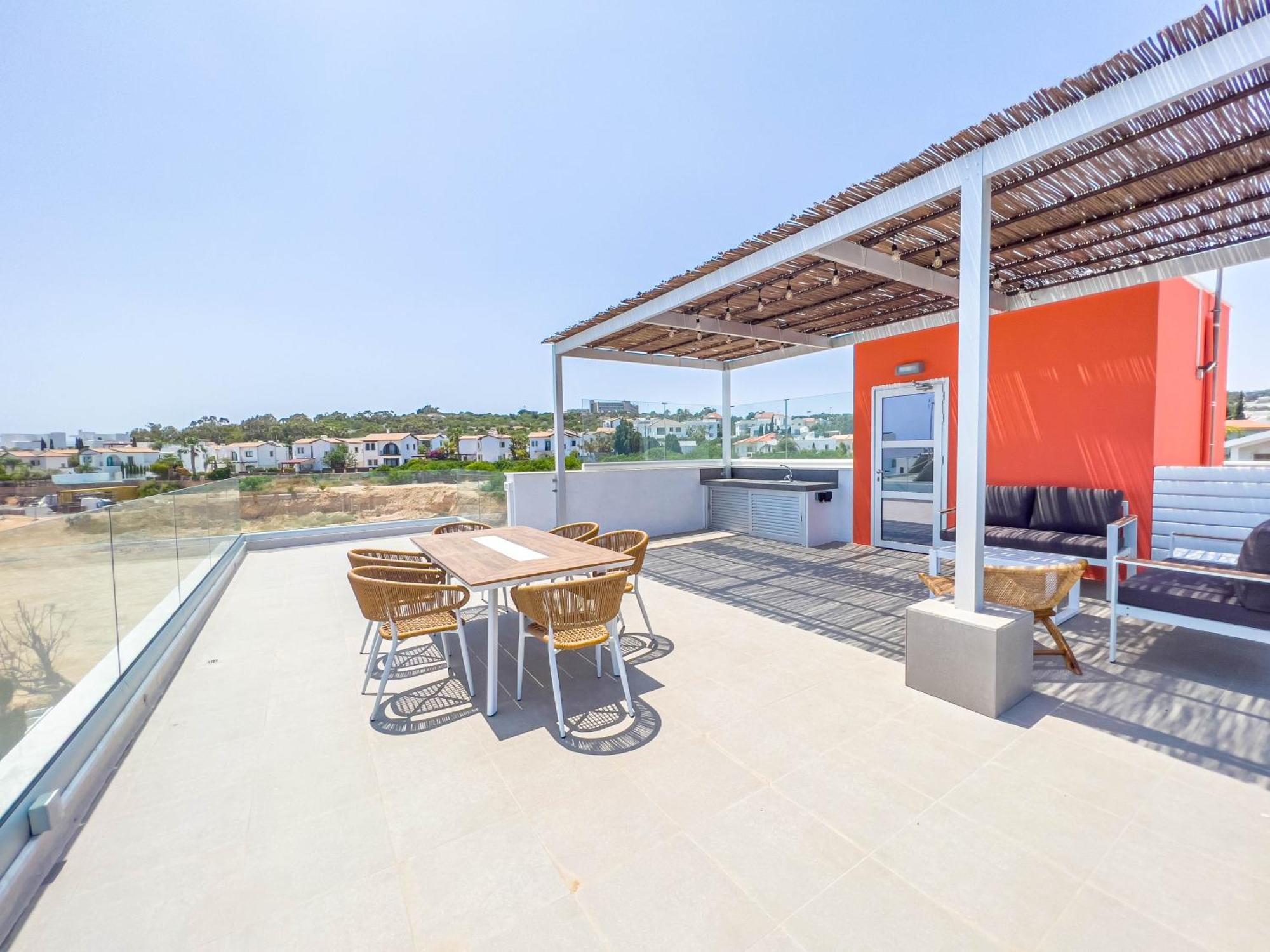 Geo Panoramic Villa +Pool +Game Room +Gym Protaras Exterior foto