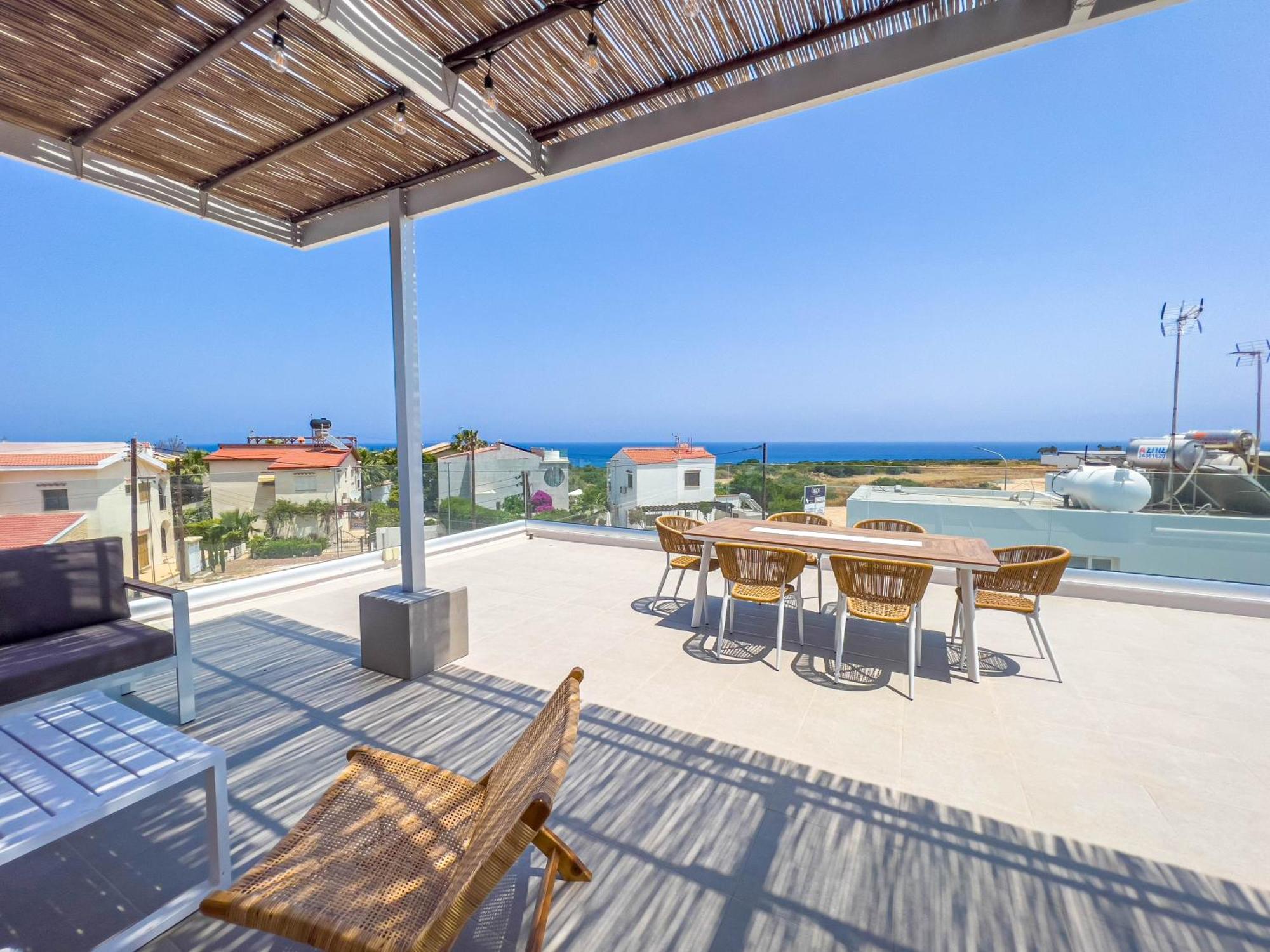 Geo Panoramic Villa +Pool +Game Room +Gym Protaras Exterior foto